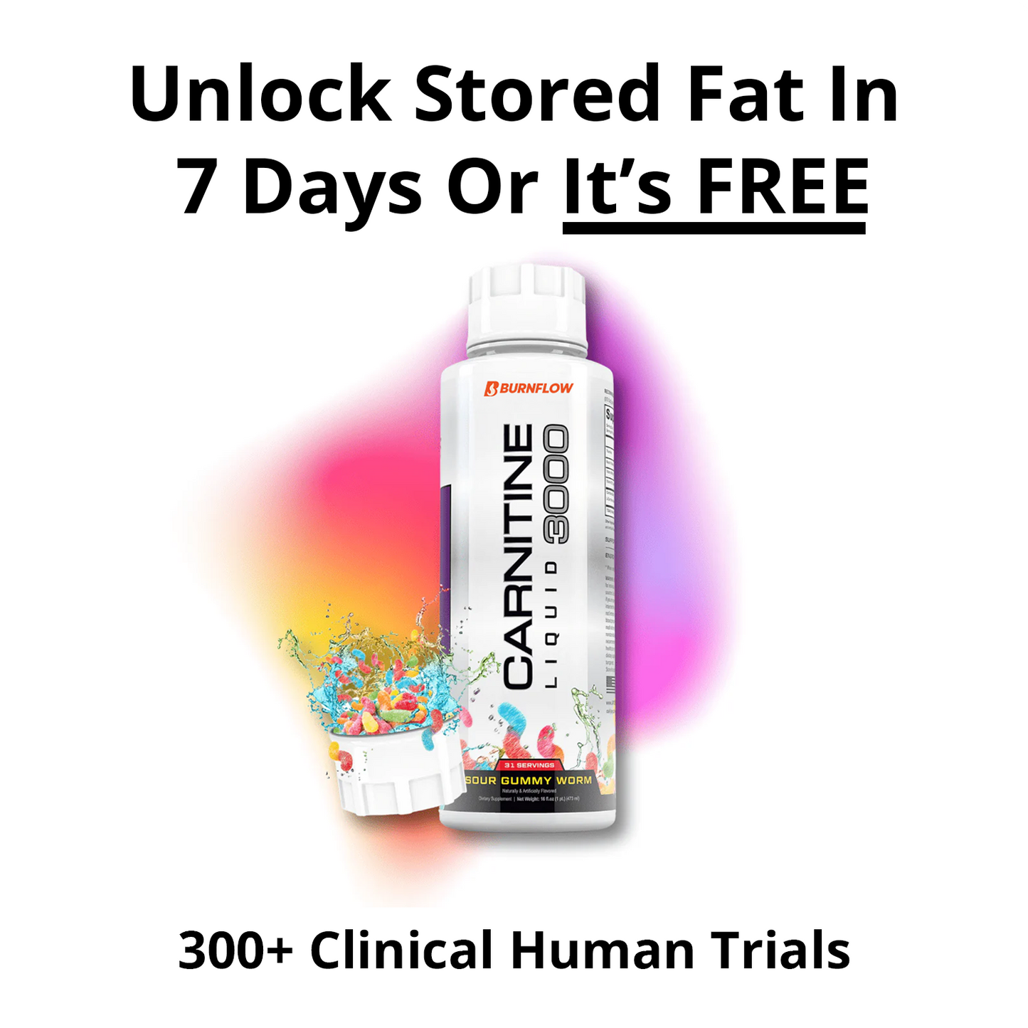 BurnFlow™ Liquid L-Carnitine - Turn Fat Into Energy
