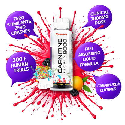 BurnFlow™ Liquid L-Carnitine - Turn Fat Into Energy